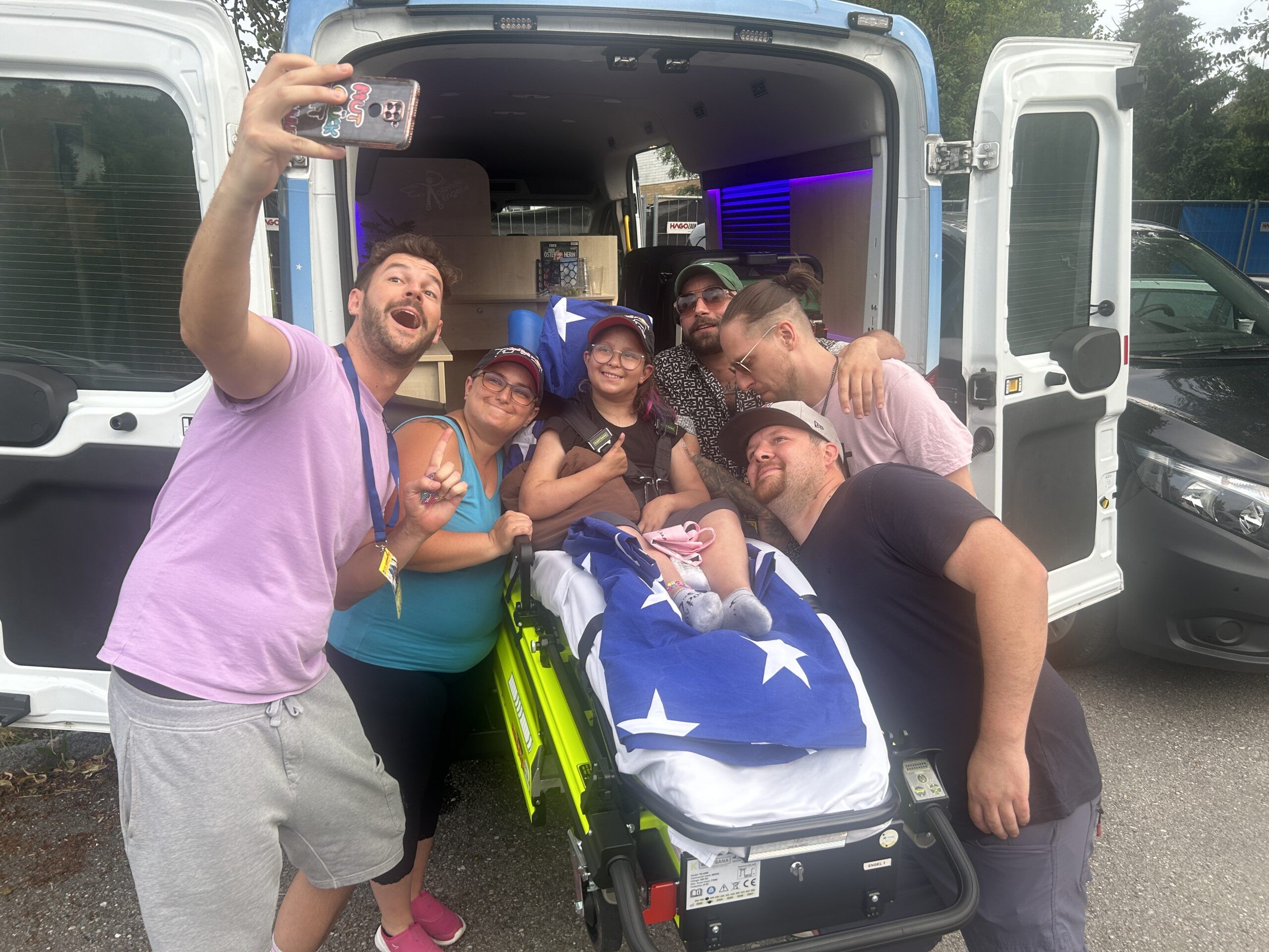 rollende engel wunschfahrt wunschmobil aut of orda