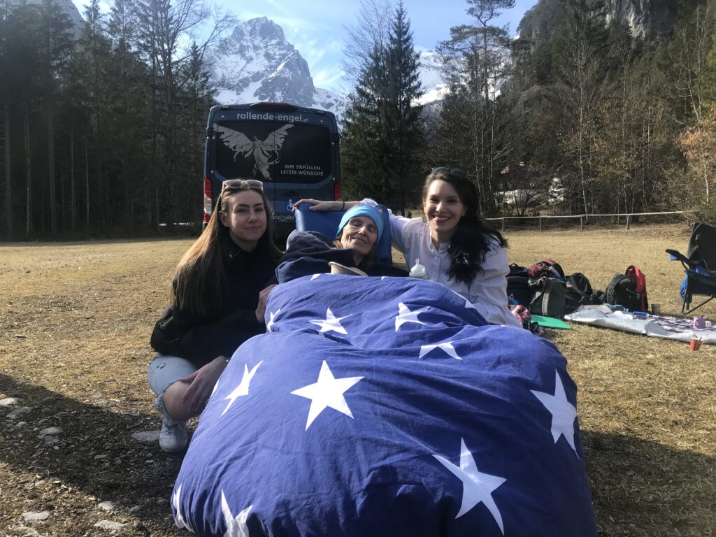 Ausflug an den Schiederweiher mit den Töchtern